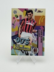 2025 2026 Topps UEFA UCC Finest 90s Madness Lot Of 3, Maldini, Gascoigne, Baggio