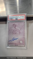 2022 Bowman Heritage Printing Plate Magenta 11 Colson Montgomery Auto 1n G2U