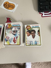 1979 Topps Football Lot of 320 Cards w/Dupes/Excellent/very good