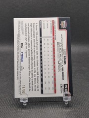 Luke Adams 2025 Topps Pro Debut Green Foil AUTO 19/99 #PD-69 BREWERS