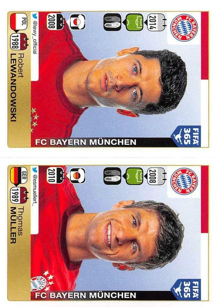 2015-16 Panini FIFA 365 Stickers – Pick A Card – Cards 401-856