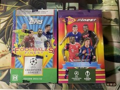 2021/2022-2022/2023 TOPPS FINEST UEFA. COMPETITION,,CHAMPION SOCCER HOBBY LOT 2,