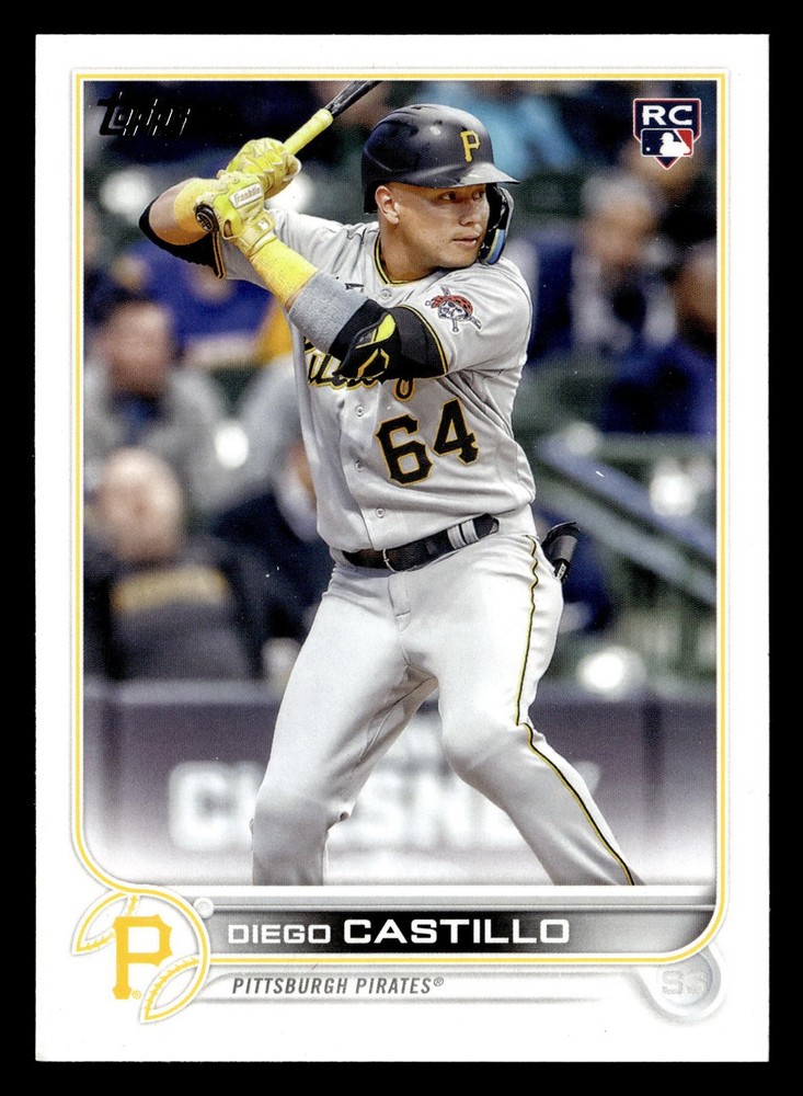 Diego Castillo 2022 Topps #US85 Pittsburgh Pirates ROOKIE Buy10get5FREE