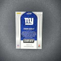 2018 Panini Contenders Optic Class Acts Saquon Barkley SP /175 #CA-SB Rookie RC