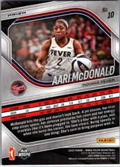 Aari McDonald 2025 Panini Prizm WNBA Logo Prizm #10 Indiana Fever