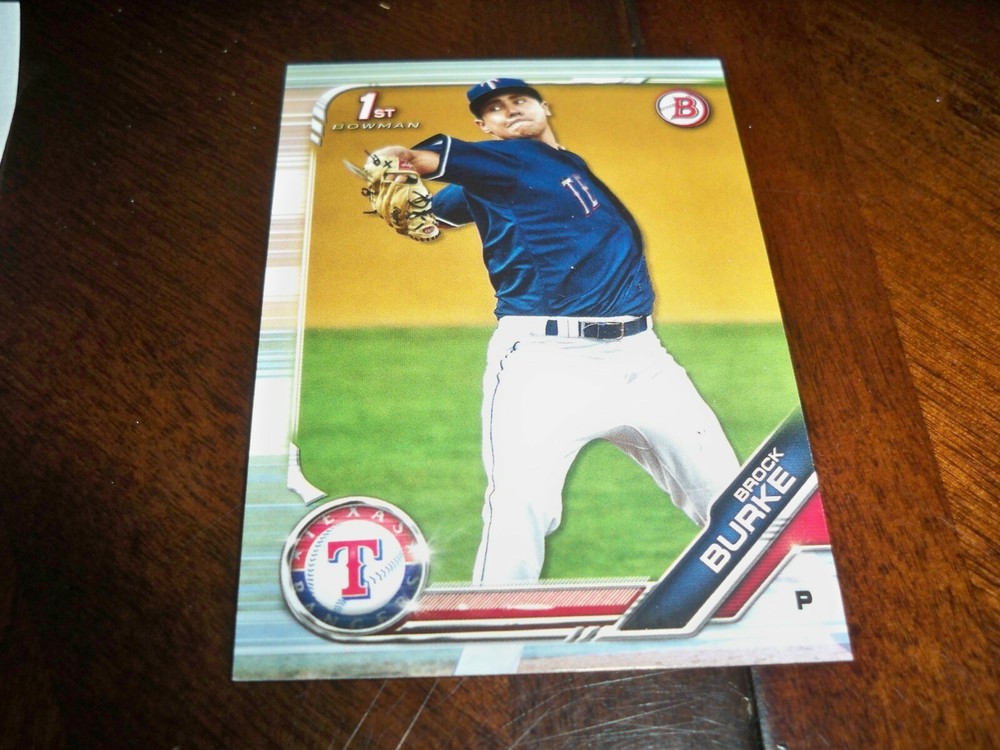 Brock Burke 2019 1st Bowman Prospects RC #BP-137