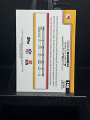 /99 2025 Topps Chrome Patrick Mahomes II 148 True Green Refractor Chiefs