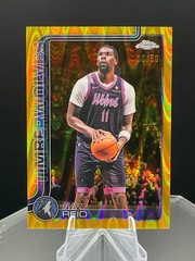 2025-26 Topps Chrome Update RayWave Gold Refractor #71 Naz Reid 36/50
