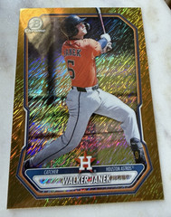 Walker Janek 2026 Bowman Chrome Gold Shimmer Refractor 17/50