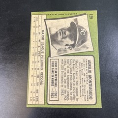 1971 Topps #129 Aurelio Monteagudo