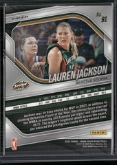2025 Panini Prizm WNBA #91 Lauren Jackson Swirl Prizms