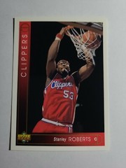STANLEY ROBERTS 1993-94 UPPER DECK BASKETBALL CARD # 20 D6502