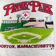 Vintage 1980s Boston Red Sox Fenway Park T-Shirt Men&rsquo;s L Fruit of the Loom MLB