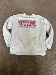 Vintage Minnesota State Screaming Eagles Fruit Of The Loom Crewneck(Fits Like L)