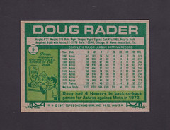 1977 Topps #9 Doug Rader [EX/MT+]