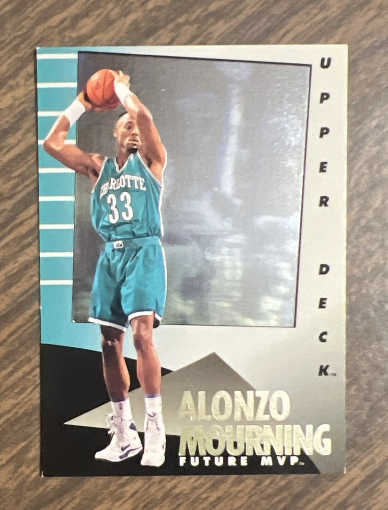 1993 Upper Deck – Box Set NBA Hologram Set #34 Alonzo Mourning