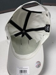 Rare LA Dodgers 47 Clean Up Hat Cap White Embroidered Script Logo Men Women New
