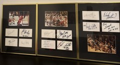 1980 USA Miracle Olympic Hockey Team Framed Photos Autograph Signature Vintage