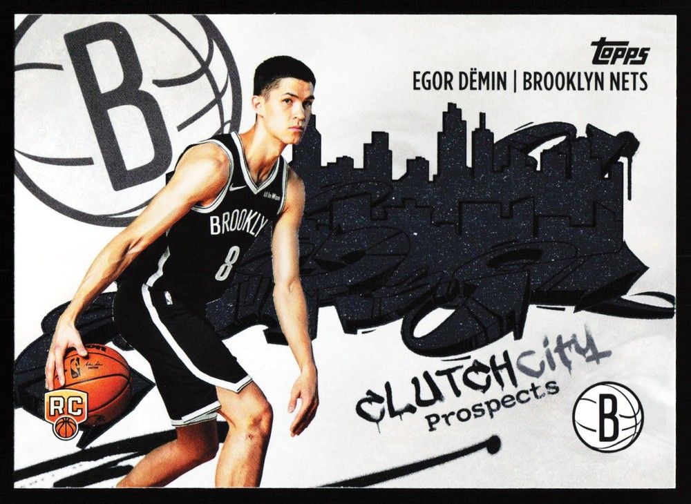 2025-26 Topps #CC-8 Egor Dëmin Clutch City Prospects