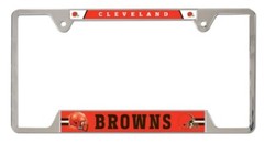 NFL Assorted Teams Wincraft 12&Prime; x 6&Prime; Chrome Plated License Plate Frame NEW!