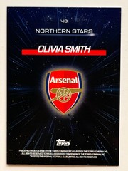 2025 Topps Northern Stars Olivia Smith /75 RC #43