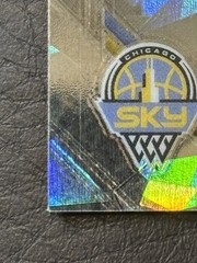 2025 Panini Prizm WNBA #139 Hailey Van Lith White Seismic Prizms