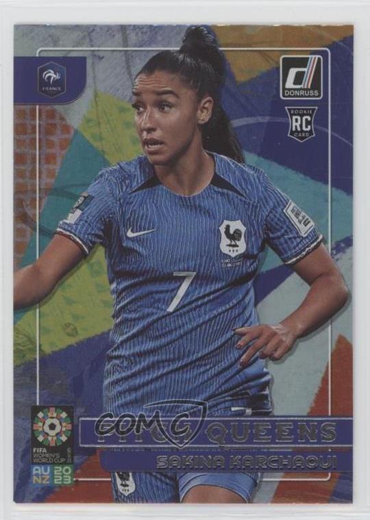 2023 Donruss FIFA Women&rsquo;s World Cup Pitch Queens Sakina Karchaoui Rookie RC 17a7