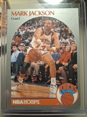 SLING&rsquo;S 🪙 MENENDEZ Brothers In Background 1990-91 NBA HOOPS, MARK JACKSON #205