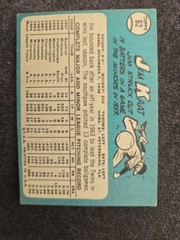 1965 Topps – Jim Kaat #62 Name Misspelled as Katt