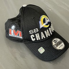 LA Rams hat cap snapback New Era 9Forty NFL Super Bowl Champions LVI Embroidered