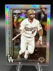 2025 Topps Chrome Update #USC129 Dalton Rushing Dodgers Sepia Free Ship NM+