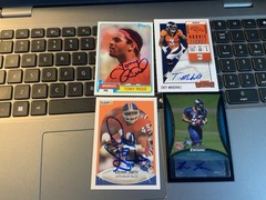 Denver Broncos 28 Card Autograph Lot 1980s-present See Photos