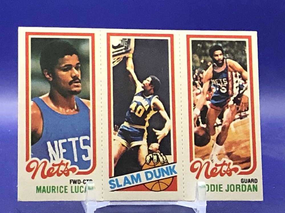 1980-81 Topps #157/158/261 – Maurice Lucas/James Edwards/Eddie Jordan