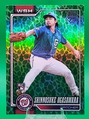 2026 Topps Series 1 – Holiday Polka Dots & Flowers Green Easter – YOU PICK