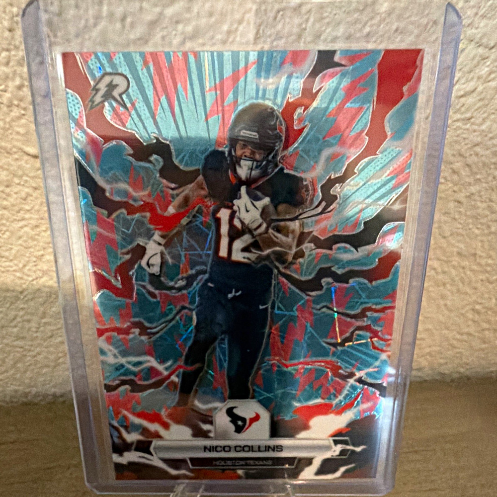 Topps Resurgence 2025 Nico Collins #39 Blue laser refractor NFL MINT