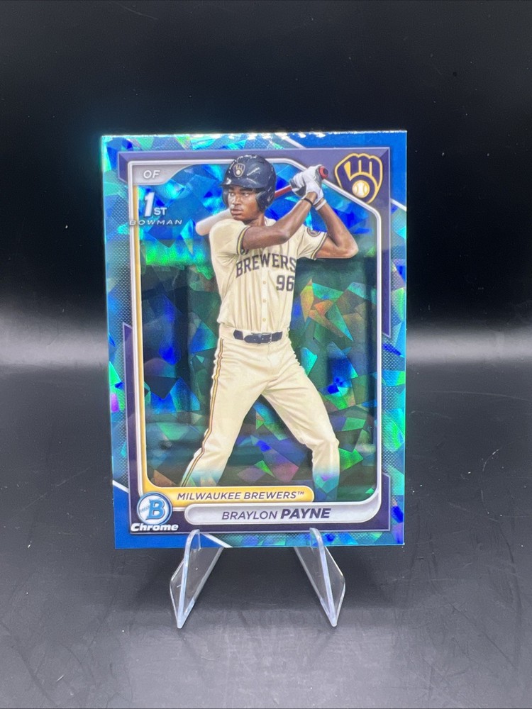 2024 Bowman Draft Sapphire #BDC-72 Braylon Payne