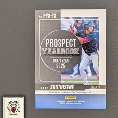 2026 Donruss Elite – /99 Blue Prospect Yearbook Signatures – Tate Southisene