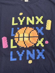 Minnesota Lynx LEGO T-Shirt * WNBA 2025 * Adult XL * RARE * NEW * Heavy Cotton