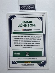 2026 Panini Donruss Nascar – Jimmie Johnson #55 Optic Blue Velocity Prizm