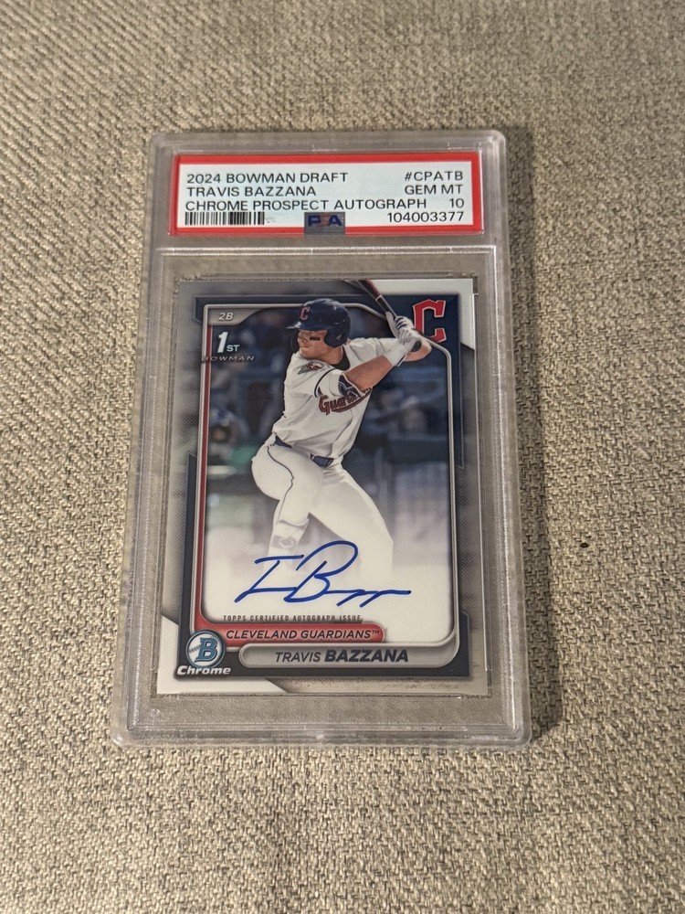 2024 Bowman Draft – Chrome Prospect Autographs Travis Bazzana #CPA-TB (AU, RC)
