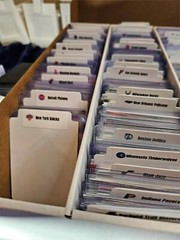 30 x Tall Sports Card Team Dividers with 30 NBA Teams Logos