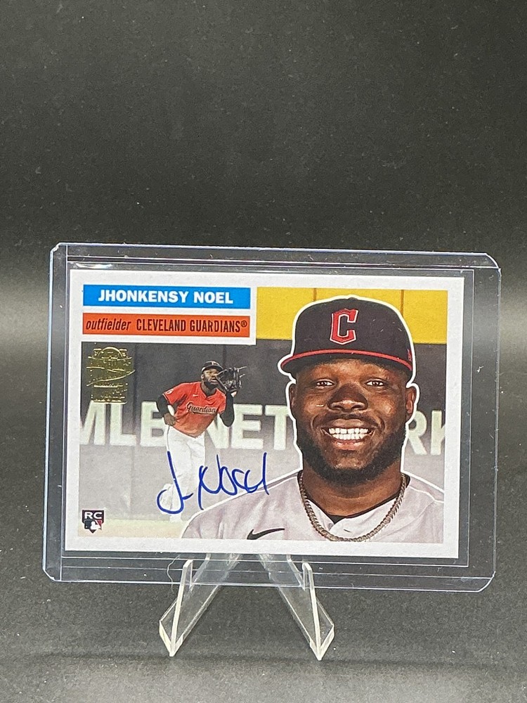 2025 Topps Archives #56FFA-JN Jhonkensy Noel 1956 Topps Fan Favorites Autographs