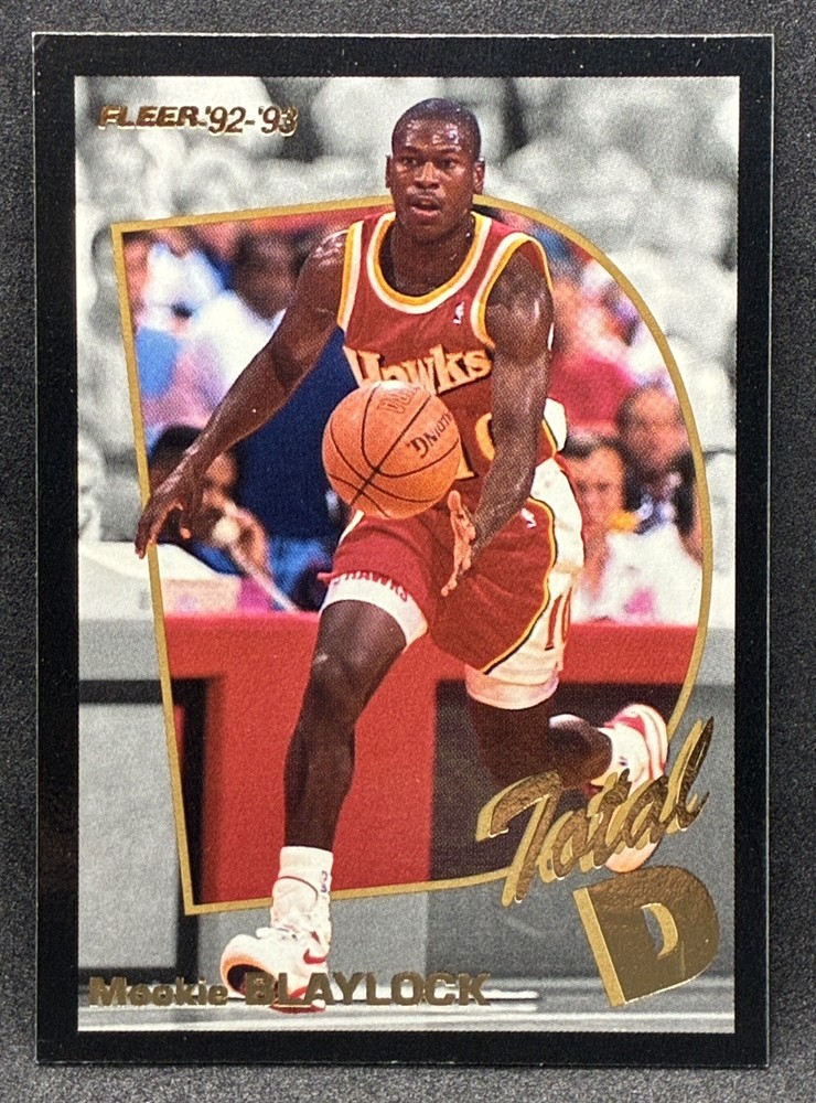 1992-93 Fleer Total D #13 Mookie Blaylock Atlanta Hawks