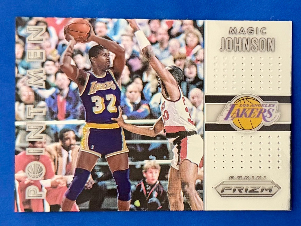 2015-16 Panini Prizm Point Men Magic Johnson #7 FREE SHIPPING
