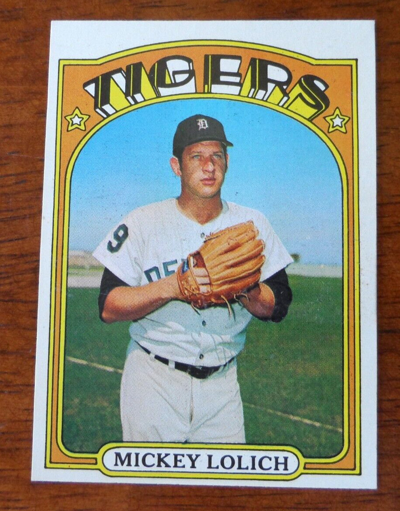 1974 TOPPS BASEBALL #450 MICKEY LOLICH DETROIT TIGERS EX/MT A-3543