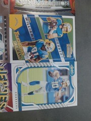 Justin Herbert Lot Of 8 – Spellbound « R » /799, Blue Orange Shock, Plus 6 Inserts