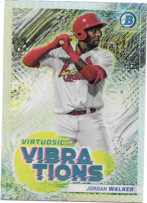 2022 Bowman Jordan Walker Virtuosic Vibrations Chrome #VV-13