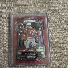 2024 Prizm Draft Picks Arch Manning Rated Prospect Red Cracked Ice RC No. 192