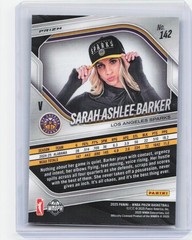 2025 Panini Prizm WNBA #142 Sarah Ashlee Barker Blue Velocity Prizms