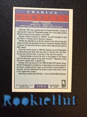 Rh1652 1991 Fleer Pro-Visions #3 Charles Barkley Philadelphia 76ers HOF